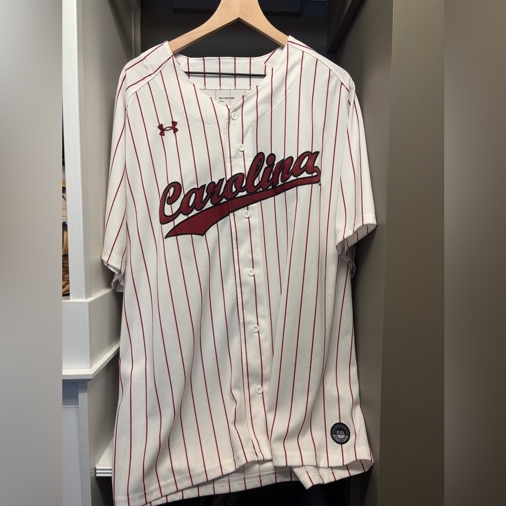 South Carolina Gamecocks Baseball Pinstripe Jersey XXL